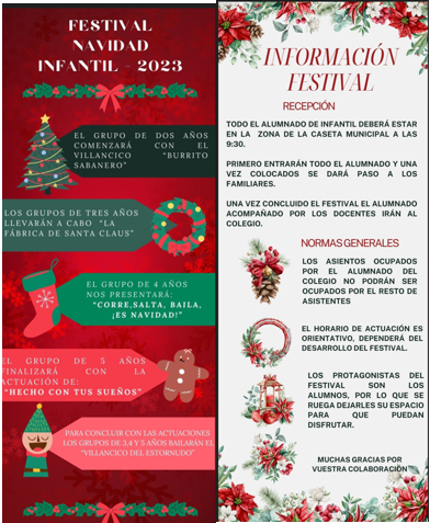 FESTIVAL NAVIDAD INFANTIL 2023