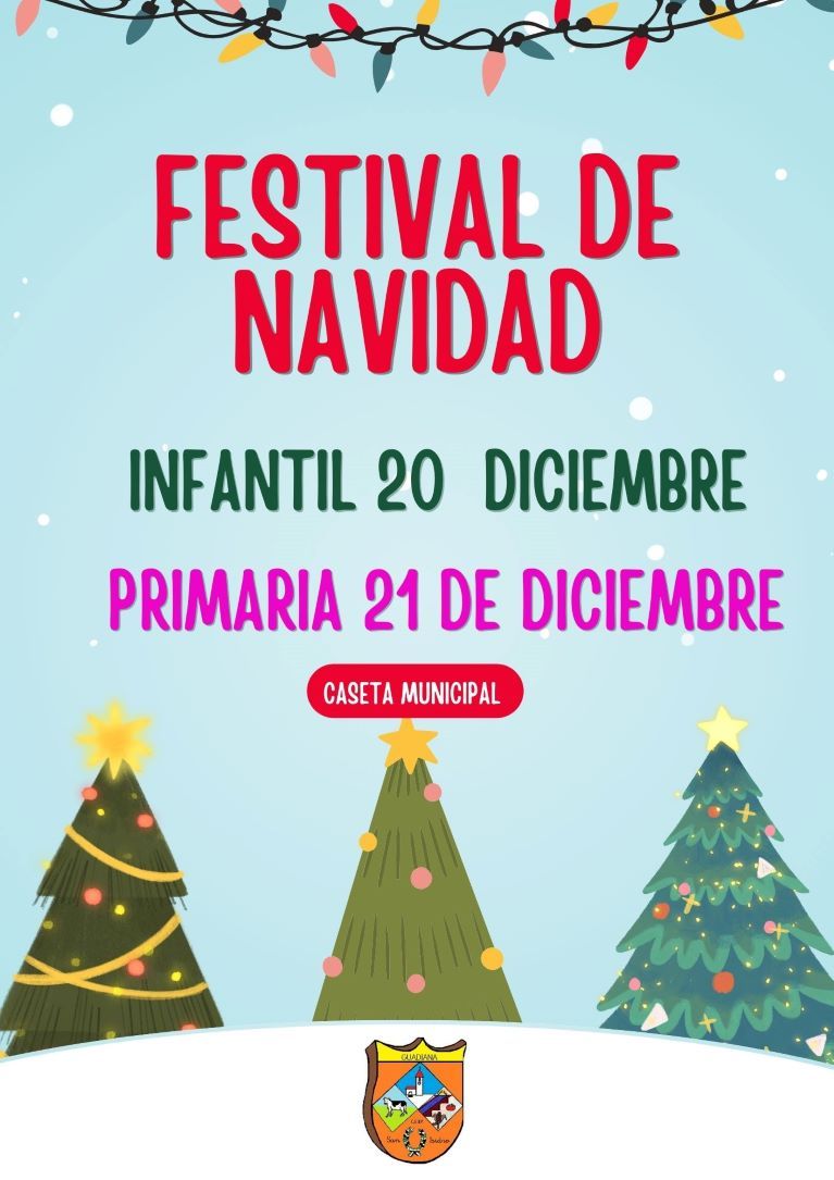 Cartel Festival de Navidad