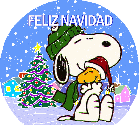 Feliz Navidad snoopie